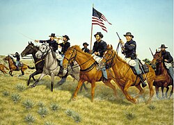 The Battle of Prairie Dog Creek (August 21, 1867) ended the Army's offensive operations on the Kansas frontier for the year.