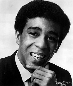 Publicity photo of Pryor for one of his Mister Kelly's appearances, 1968–1969