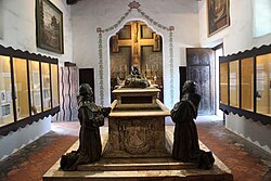 Tomb monument to St. Junípero Serra