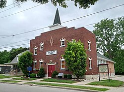 First Baptist Church in Chatham, Ontario, where John Brown's 1858 convention took place