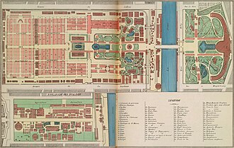 Plan of the Exposition Universelle of 1889