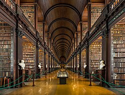 The Long Room of the Old Library