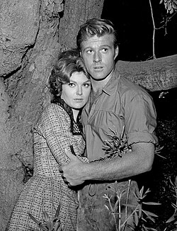 Redford and Patricia Blair in The Virginian (1964)