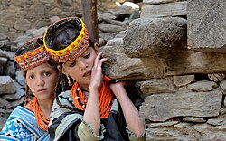 Kalash girls in Pakistan