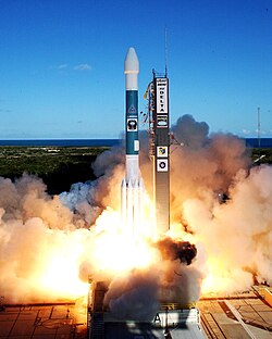 MiTEx launching from CCAFS on a Delta II.