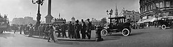 Maria in Trafalgar Square on the occasion of the Alexandra Rose Day 1914. The Empress Dowager spent much time abroad and in Great Britain, having a liberal mentality.