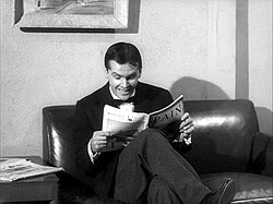Nicholson as Wilbur Force in The Little Shop of Horrors (1960)