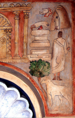 The Sacrifice of Isaac; 245 AD.