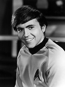 Koenig as Pavel Chekov in Star Trek