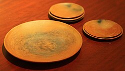 Earthenware comals of various sizes