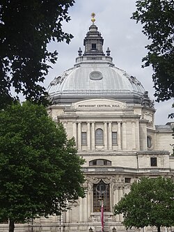The Central Hall in Westminster, London