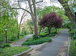 Morningside Park, which was the neighborhood's namesake