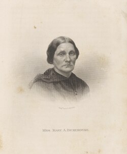 An engraving of Bickerdyke by Alexander Hay Ritchie, c. 1867
