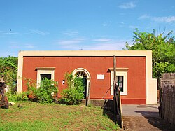 The house in Sicily where Bergman and Rossellini lived together during the filming of Stromboli