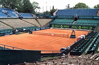 Rochusclub clay court in Düsseldorf, Germany