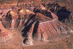 The Chinle Badlands at Grand Staircase–Escalante National Monument, Utah, United States