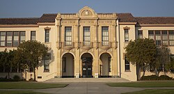 Santa Barbara High School, one of the oldest high schools in continuous use in Southern California