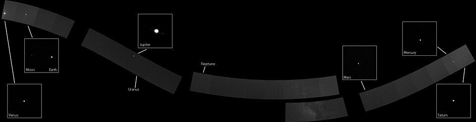 MESSENGER captured a near-complete portrait of the Solar System during November 2010.