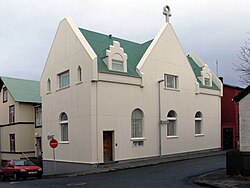 Theosophical Society lodge building in Reykjavík, Iceland