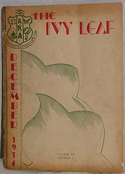 Ivy Leaf issue, 1934