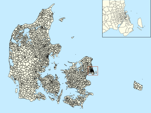 Parishes of Denmark in 2020.