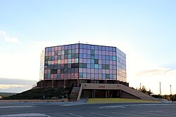The Ned A Hataałi Center at Diné College's Tsaile campus