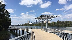 Ann and Roy Butler Hike-and-Bike Trail along Lady Bird Lake