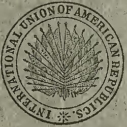 The International Union of American Republics' logo in 1909[7]