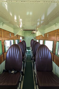 Modernized Ford Trimotor interior