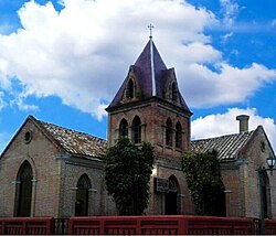 Cristo Vive Church in Rubio, the oldest evangelical facility church in Venezuela founded by Scandinavian missionaries.