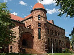 Pillsbury Hall, one of the oldest buildings on campus (1889)