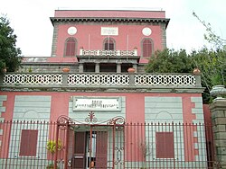Building for Vesuvius Observatory in 1841, the oldest volcanology institute in the world.