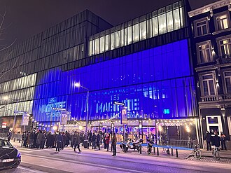 The Théâtre National Wallonie-Bruxelles on 4 July 2023, during the ceremonie of the Magritte Awards.