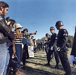 The 1967 March on the Pentagon, an antiwar demonstration organized by the National Mobilization Committee to End the War in Vietnam