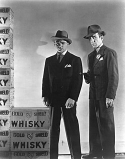 Cagney and Bogart in The Roaring Twenties (1939)