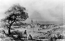 Mission San Carlos in 1839