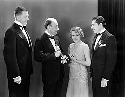 Mary Pickford winning the Academy Award for Best Actress for her role in the 1929 film Coquette, 1930
