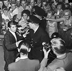 Anka at Gröna Lund, an amusement park in Stockholm, 1959