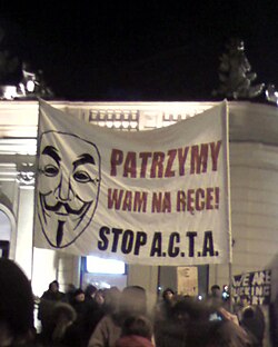 Protests in Poland, January 2012