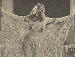 Theda Bara in Cleopatra (1917). Four hundred stills, one minute of the film itself, and the intro are known to have survived.