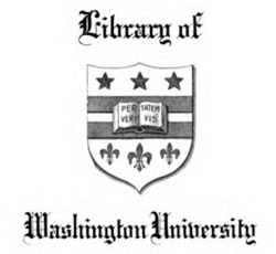 The Washington University crest at the entrance to Francis Field