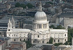 St Paul's Cathedral is a landmark of London