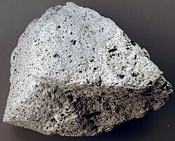 Andesite erupted by Soufrière Hills volcano in 1997