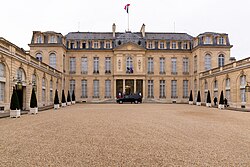 The Élysée Palace, official residence of the President of France
