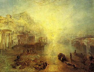 Ovid Banished from Rome (1838), by J.M.W. Turner