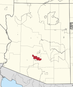 Gila River Indian Reservation, where Anna Moore Shaw was born and raised.