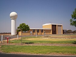 Weather station at Mildura Airport, Victoria, Australia.