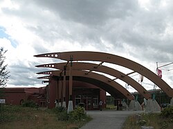 The Yukon Beringia Interpretive Centre is an interpretive centre with a focus on the Beringia land bridge.