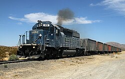 Mojave Northern Railroad limestone train