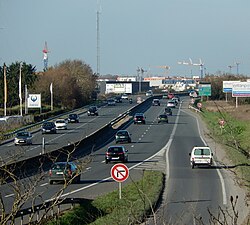 Dual carriageway near La Rochelle, France